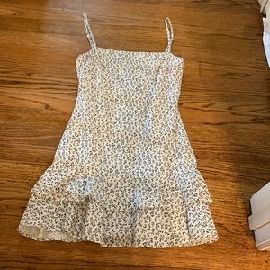 Blue and white princess Polly size 4 dress